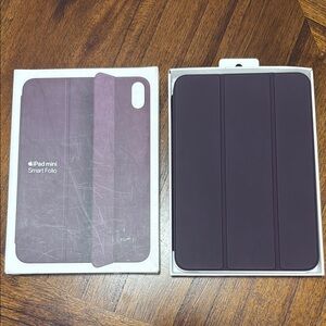 Apple Dark Cherry iPad Mini 6 Tablet Folio